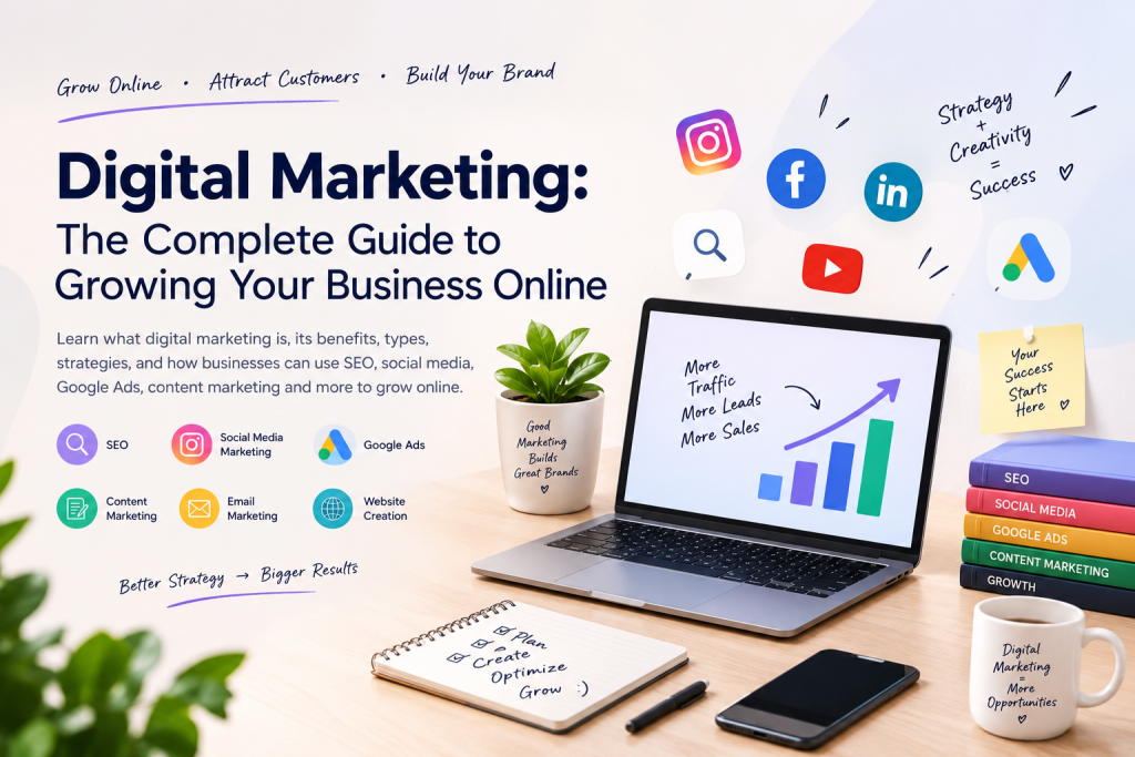 Digital Marketing: The Complete Guide to Growing Your Business Online in 2026